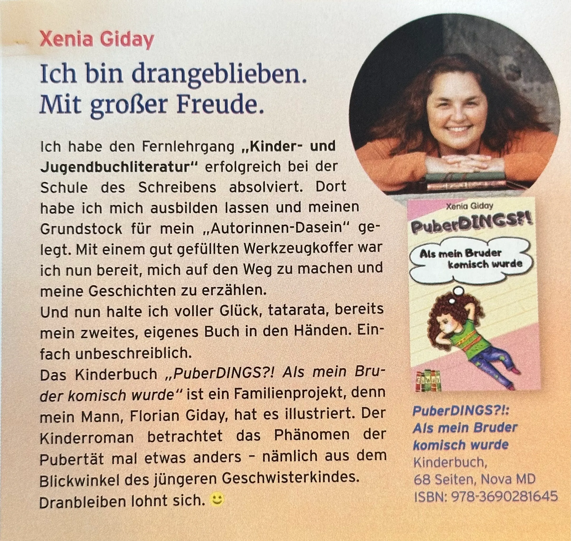 Werbeflyer Schule des Schreibens